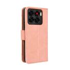 For ZTE Blade A56 4G Skin Feel Calf Texture Card Slots Leather Phone Case(Pink) - 3