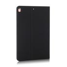For iPad Air (2019) TPU Electric Pressed Horizontal Flip Leather Case with Holder(Black) - 3