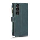 For Sony Xperia 1Ⅴ Litchi Texture Zipper Leather Phone Case(Green) - 3