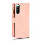 For Sony Xperia 10Ⅴ Litchi Texture Zipper Leather Phone Case(Pink) - 3
