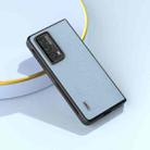 For Honor Magic VS2 ABEEL Black Edge Genuine Leather Mino Phone Case(Blue) - 2