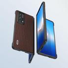 For Honor Magic VS2 ABEEL Genuine Leather Luxury Series Phone Case(Coffee) - 3