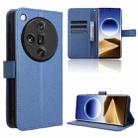 For OPPO Find X7 Ultra 5G Diamond Texture Leather Phone Case(Blue) - 1