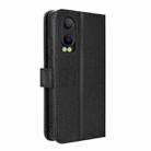 For OPPO K12X 5G / OnePlus Nord CE4 Lite 5G Diamond Texture Leather Phone Case(Black) - 3