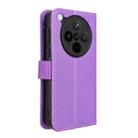 For OPPO Find X8 Diamond Texture Leather Phone Case(Purple) - 3