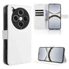 For OPPO Find X8 Pro Diamond Texture Leather Phone Case(White) - 1
