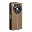 For OPPO Find X8 Pro Diamond Texture Leather Phone Case(Brown) - 3