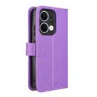 For OPPO Reno13 5G Global Diamond Texture Leather Phone Case(Purple) - 3
