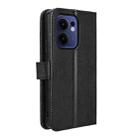 For OPPO Reno13 F 4G / 5G Diamond Texture Leather Phone Case(Black) - 3