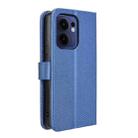 For OPPO Reno13 F 4G / 5G Diamond Texture Leather Phone Case(Blue) - 3