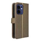 For OPPO Reno13 F 4G / 5G Diamond Texture Leather Phone Case(Brown) - 3