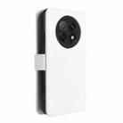 For OPPO F29 Pro 5G Diamond Texture Leather Phone Case(White) - 3