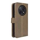 For OPPO F29 Pro 5G Diamond Texture Leather Phone Case(Brown) - 3