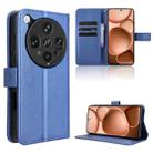 For OPPO Find X8 Ultra 5G Diamond Texture Leather Phone Case(Blue) - 1