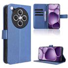 For OPPO Find X8s+ 5G Diamond Texture Leather Phone Case(Blue) - 1