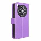 For OPPO Find X8s+ 5G Diamond Texture Leather Phone Case(Purple) - 3