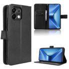 For OPPO K13 5G Diamond Texture Leather Phone Case(Black) - 1