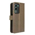 For OPPO A5 4G / 5G Global Diamond Texture Leather Phone Case(Brown) - 3