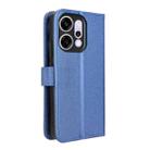 For OPPO Reno14 5G Global Diamond Texture Leather Phone Case(Blue) - 3