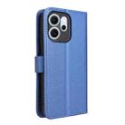 For OPPO Reno14 F 5G Diamond Texture Leather Phone Case(Blue) - 3