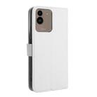 For Aiwa Phone B-2 JA3-SMP0602 Diamond Texture Leather Phone Case(White) - 3