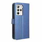 For HTC U23 / U23 Pro Diamond Texture Leather Phone Case(Blue) - 3