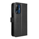 For HTC U24 Pro Diamond Texture Leather Phone Case(Black) - 3