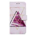 For Samsung Galaxy A25 5G Colored Drawing Leather Phone Case(Three-color Marble) - 2