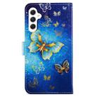 For Samsung Galaxy A25 5G Colored Drawing Leather Phone Case(Phnom Penh Butterfly) - 3