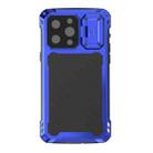 For iPhone 14 Pro LK Shockproof Life Waterproof Dustproof Metal Phone Case(Blue) - 1