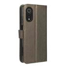 For Cubot P60 Diamond Texture Leather Phone Case(Brown) - 3