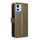 For Cubot Note 50 Diamond Texture Leather Phone Case(Brown) - 3