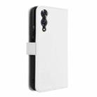 For Cubot A10 Diamond Texture Leather Phone Case(White) - 3