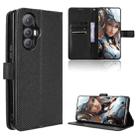 For Cubot Max 5 Diamond Texture Leather Phone Case(Black) - 1