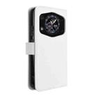For Cubot A30 Diamond Texture Leather Phone Case(White) - 3