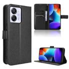 For Blackview Color 8 / Oscal Modern 8 Diamond Texture Leather Phone Case(Black) - 1