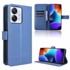 For Blackview Color 8 / Oscal Modern 8 Diamond Texture Leather Phone Case(Blue) - 1