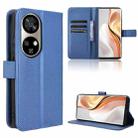 For Ulefone Note 17 Pro Diamond Texture Leather Phone Case(Blue) - 1