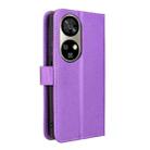 For Ulefone Note 17 Pro Diamond Texture Leather Phone Case(Purple) - 3