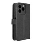 For Ulefone Note 20 Pro Diamond Texture Leather Phone Case(Black) - 3