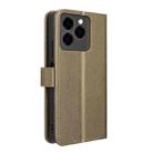 For Ulefone Note 20 Pro Diamond Texture Leather Phone Case(Brown) - 3