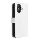 For Ulefone Note 21 Diamond Texture Leather Phone Case(White) - 3