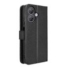 For Ulefone Note 21 Diamond Texture Leather Phone Case(Black) - 3