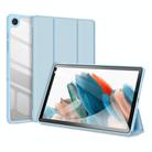 For Samsung Galaxy Tab A9+ DUX DUCIS TOBY Series Antiskid Leather Tablet Case with Sleep / Wake-up Function(Blue) - 1