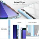 For Samsung Galaxy Tab S10 Ultra DUX DUCIS TOBY Series Antiskid Leather Tablet Case with Sleep / Wake-up Function(Blue) - 3