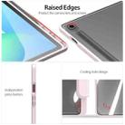 For Samsung Galaxy Tab S10 FE+ DUX DUCIS TOBY Series Antiskid Leather Tablet Case with Sleep / Wake-up Function(Pink) - 3
