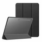 For Samsung Galaxy Tab S10 FE+ DUX DUCIS TOBY Series Antiskid Leather Tablet Case with Sleep / Wake-up Function(Black) - 2