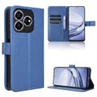 For ZTE Blade V60 / Axon 60 4G Diamond Texture Leather Phone Case(Blue) - 1