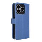 For ZTE Blade V60 / Axon 60 4G Diamond Texture Leather Phone Case(Blue) - 3