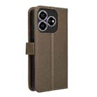 For ZTE Blade V60 / Axon 60 4G Diamond Texture Leather Phone Case(Brown) - 3